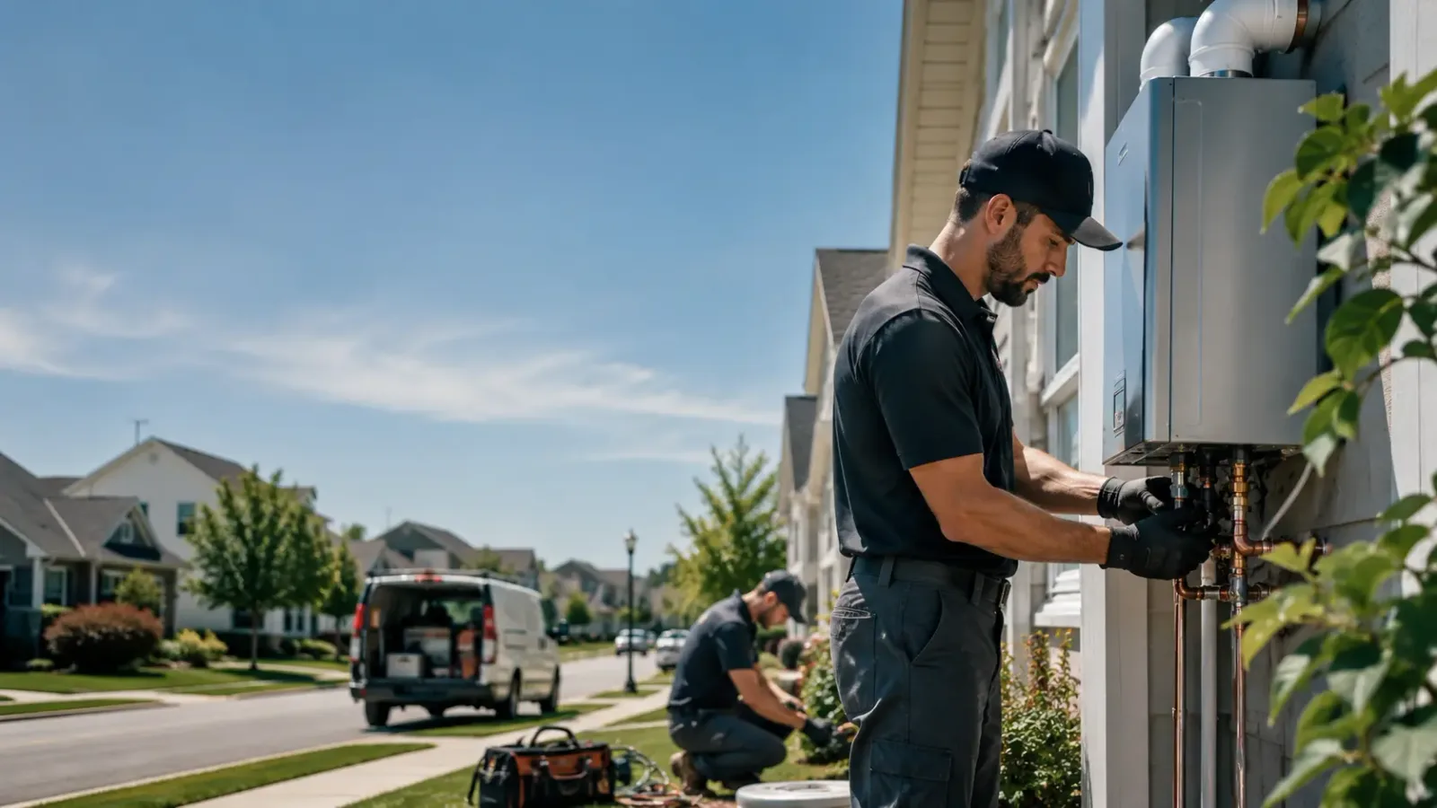 Tankless Water Heater Installation in Ryan, IA